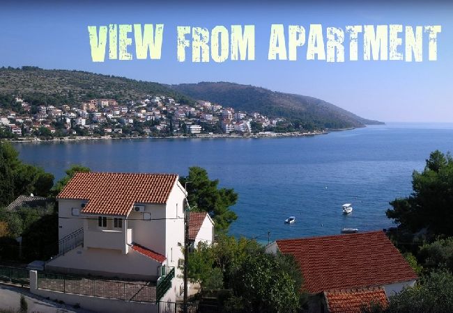 Apartament w Okrug Gornji - Apartament w Okrug Gornji z Widok na morze, taras, Klimatyzacja, WIFI (5069-4) Apartament w Okrug Gornji - Apartament w Okrug Gornji z Widok na morze, taras, Klimatyzacja, WIFI (5069-4)