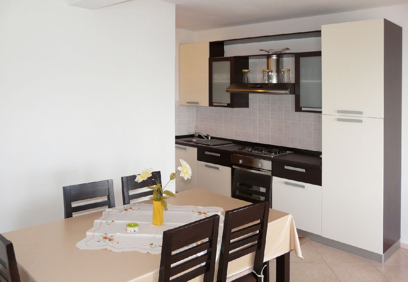 Apartament w Prizba - Apartament w Prižba z Widok na morze, balkon, Klimatyzacja, WIFI (5080-1)