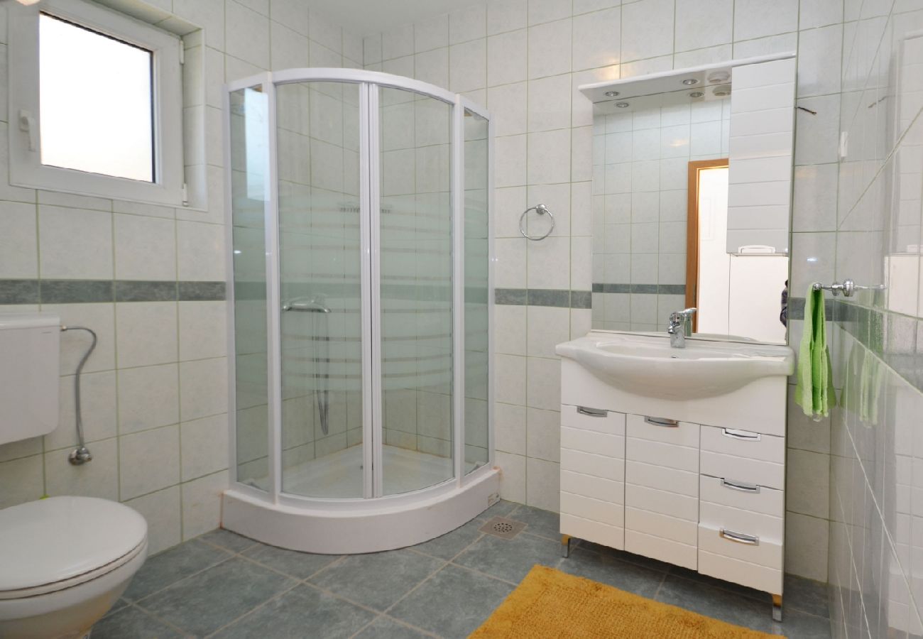 Apartament w Prizba - Apartament w Prižba z Widok na morze, taras, Klimatyzacja, WIFI (5080-4)