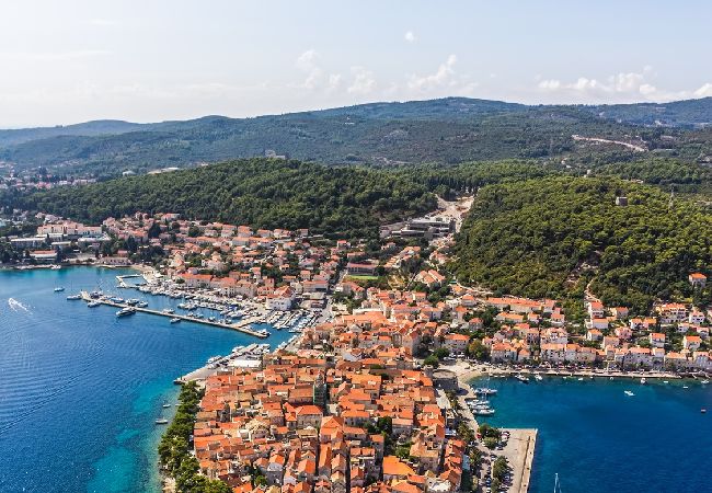 Dom w Karbuni - Domek wypoczynkowy w Karbuni z Widok na morze, balkon, Klimatyzacja, WIFI (5095-1) Dom w Karbuni - Domek wypoczynkowy w Karbuni z Widok na morze, balkon, Klimatyzacja, WIFI (5095-1)