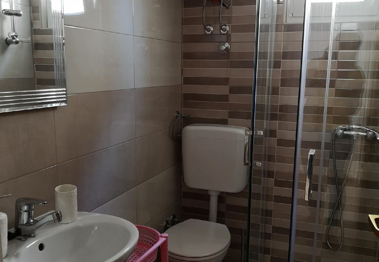 Apartament w Lopar - Apartament w Lopar z Widok na morze, taras, WIFI, Pralka (593-1)