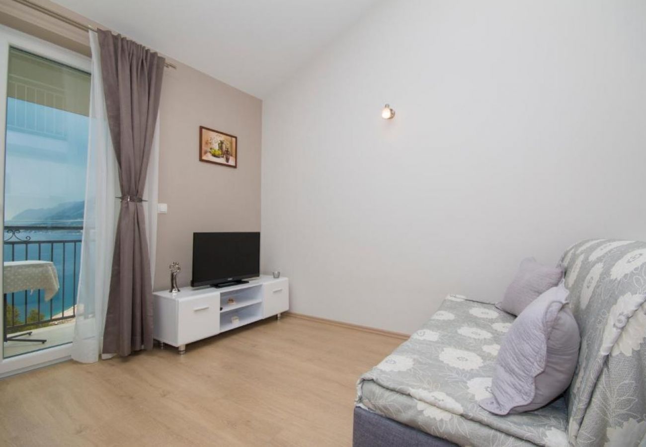 Apartament w Brela - Apartament w Brela z Widok na morze, taras, Klimatyzacja, WIFI (5122-1)