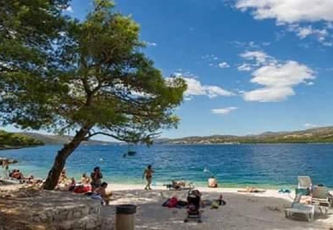 Apartament w Okrug Donji - Apartament w Okrug Donji z Widok na morze, taras, Klimatyzacja, WIFI (5136-1) Apartament w Okrug Donji - Apartament w Okrug Donji z Widok na morze, taras, Klimatyzacja, WIFI (5136-1)