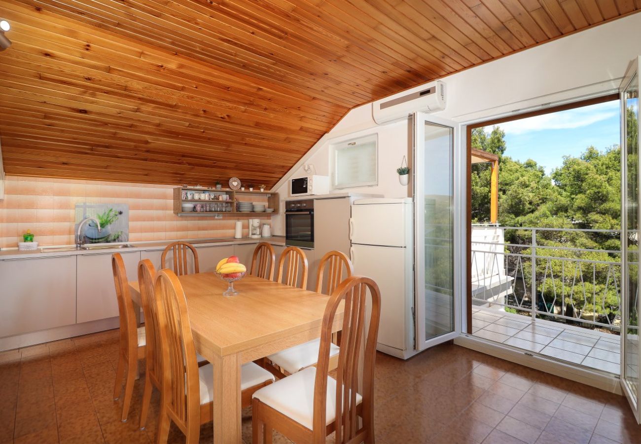 Apartament w Primošten - Apartament w Primošten z Widok na morze, taras, Klimatyzacja, WIFI (5162-2)