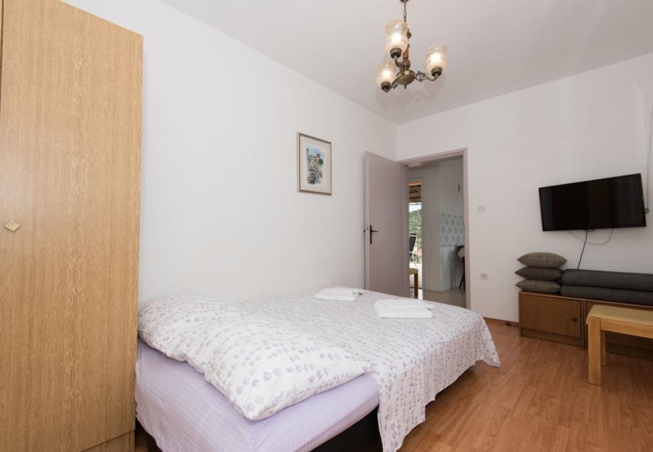 Apartament w Dvornica - Apartament w Stupin Čeline z Widok na morze, taras, Klimatyzacja, WIFI (5149-2)