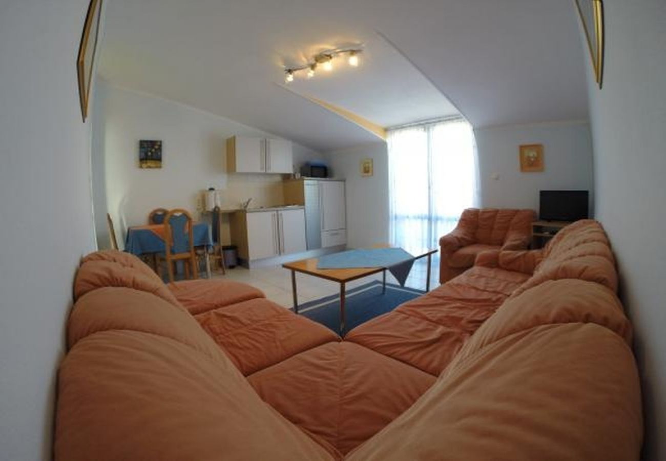 Apartament w Rogoznica - Apartament w Rogoznica z Widok na morze, balkon, Klimatyzacja, WIFI (5153-4)