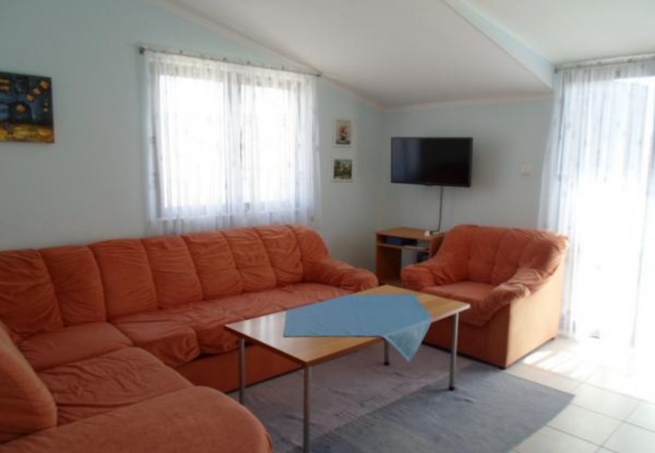 Apartament w Rogoznica - Apartament w Rogoznica z Widok na morze, balkon, Klimatyzacja, WIFI (5153-3)