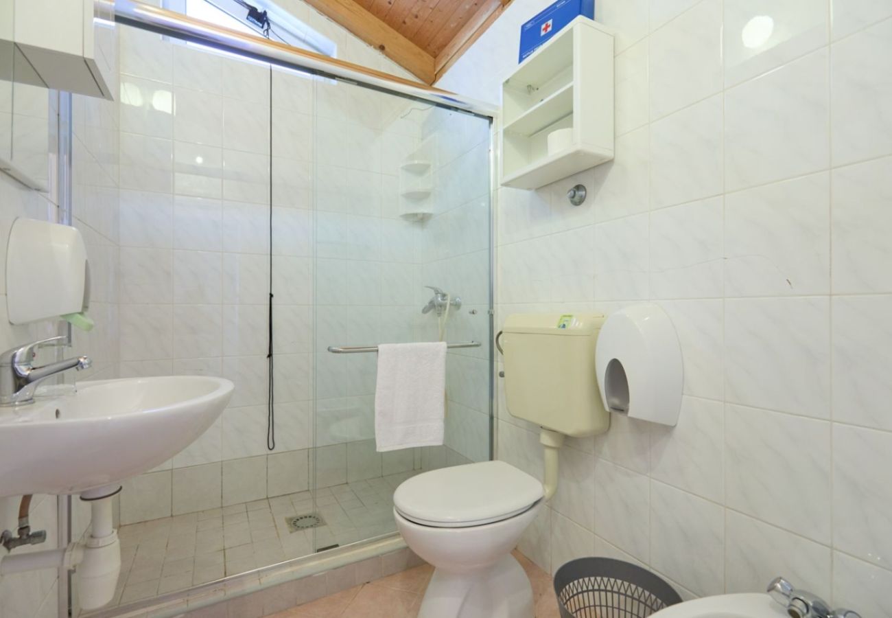 Apartament w Saplunara - Apartament w Saplunara z Widok na morze, taras, Klimatyzacja, WIFI (5197-5)