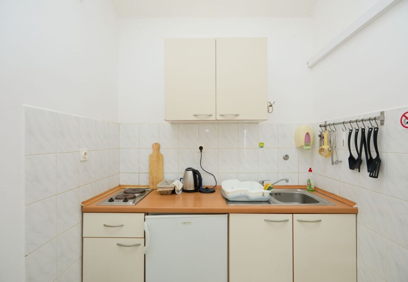 Apartament w Saplunara - Apartament w Saplunara z Widok na morze, balkon, Klimatyzacja, WIFI (5197-2)