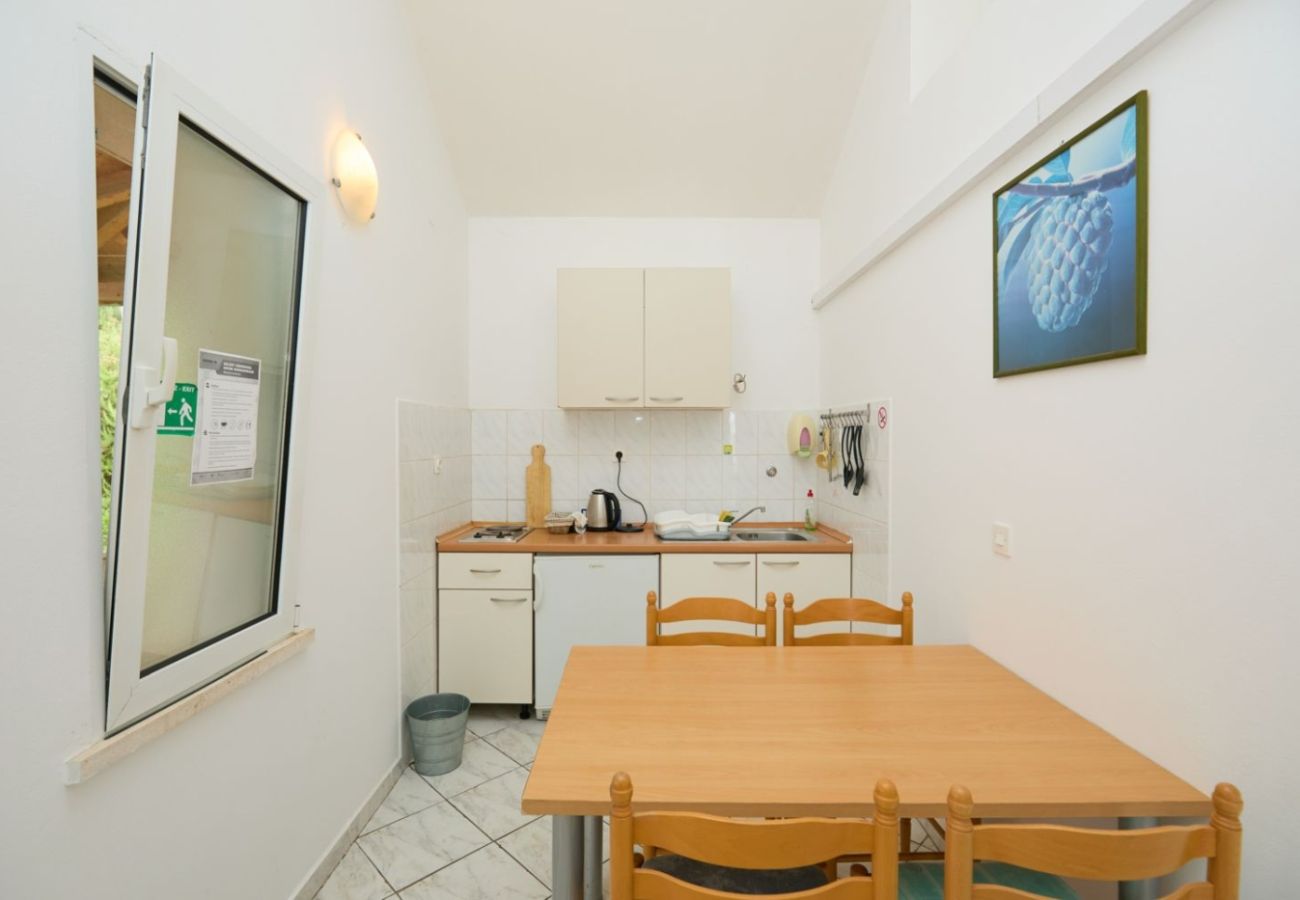 Apartament w Saplunara - Apartament w Saplunara z Widok na morze, balkon, Klimatyzacja, WIFI (5197-2)
