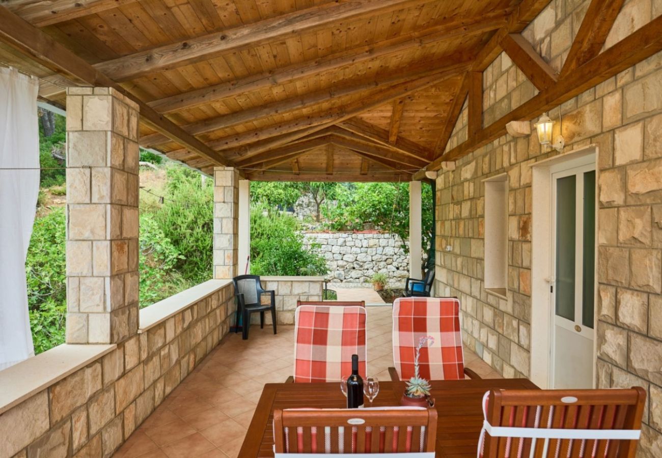 Apartament w Saplunara - Apartament w Saplunara z Widok na morze, balkon, Klimatyzacja, WIFI (5197-2)