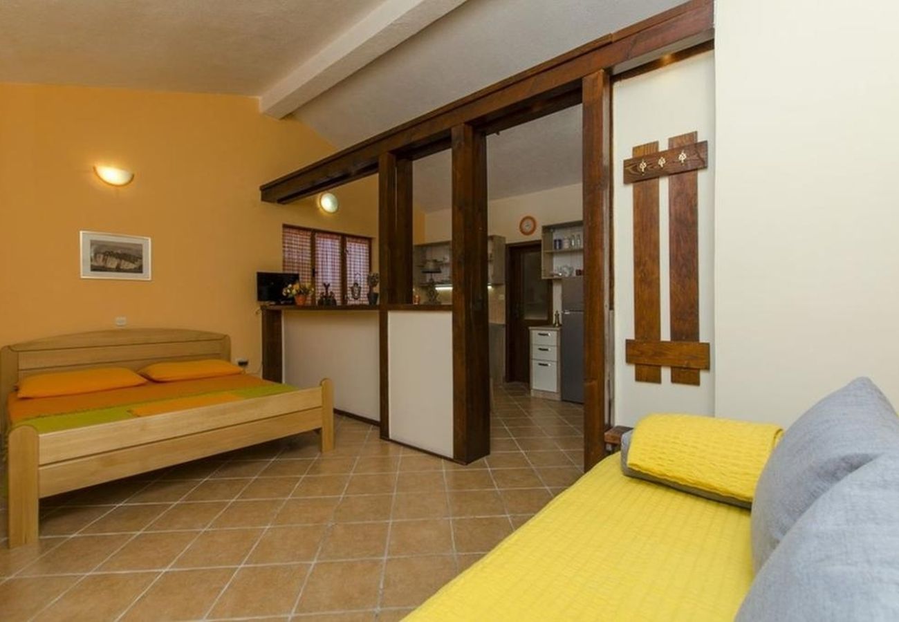 Studio w Ražanj - Apartament Studio w Ražanj z Widok na morze, taras, Klimatyzacja, WIFI (4597-2)