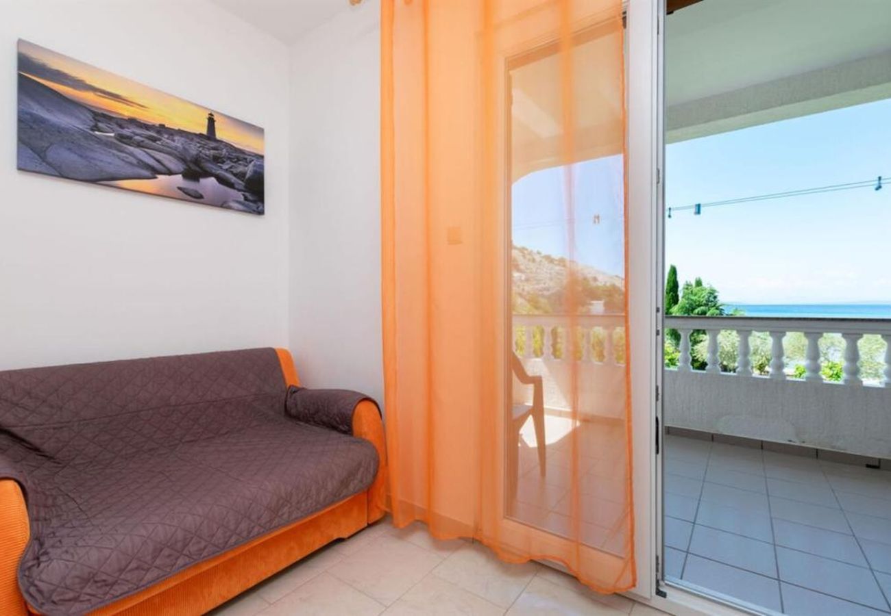 Apartament w Lopar - Apartament w Loparze z widokiem na morze, balkonem, klimatyzacją, Wi-Fi (4419-4)