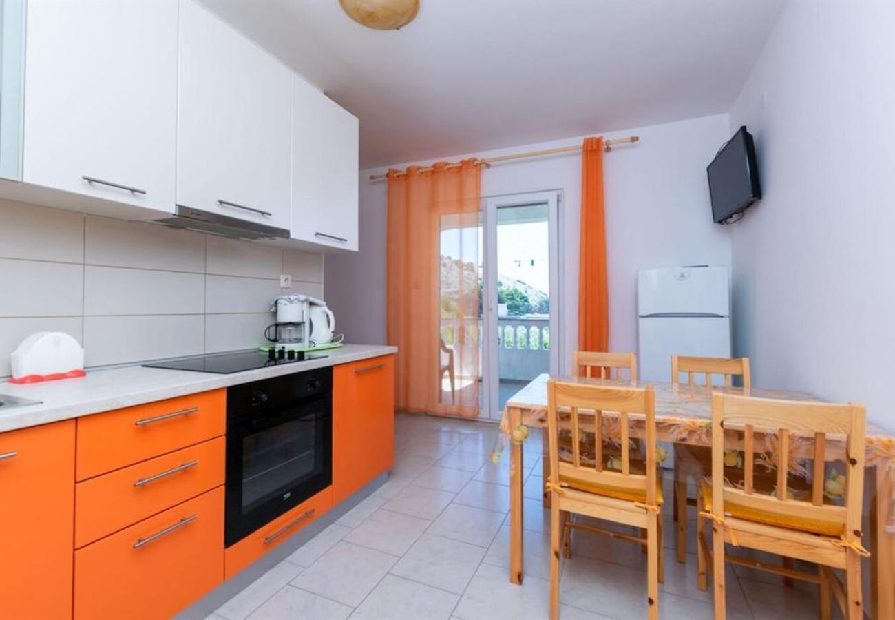 Apartament w Lopar - Apartament w Loparze z widokiem na morze, balkonem, klimatyzacją, Wi-Fi (4419-4)