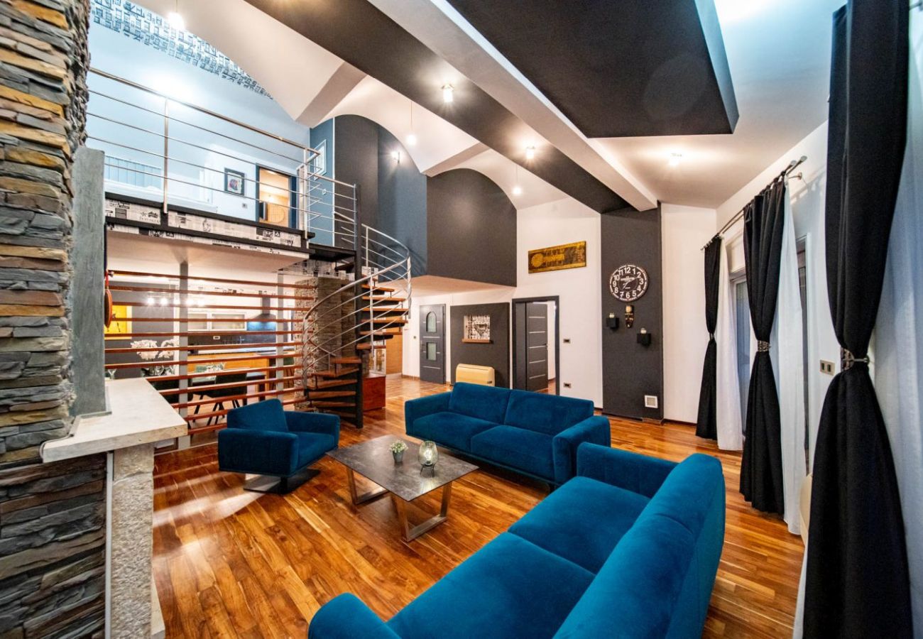 Apartament w Lopar - Apartament wakacyjny w Lopar z tarasem, klimatyzacją, Wi-Fi i widokiem na morze (4738-7)