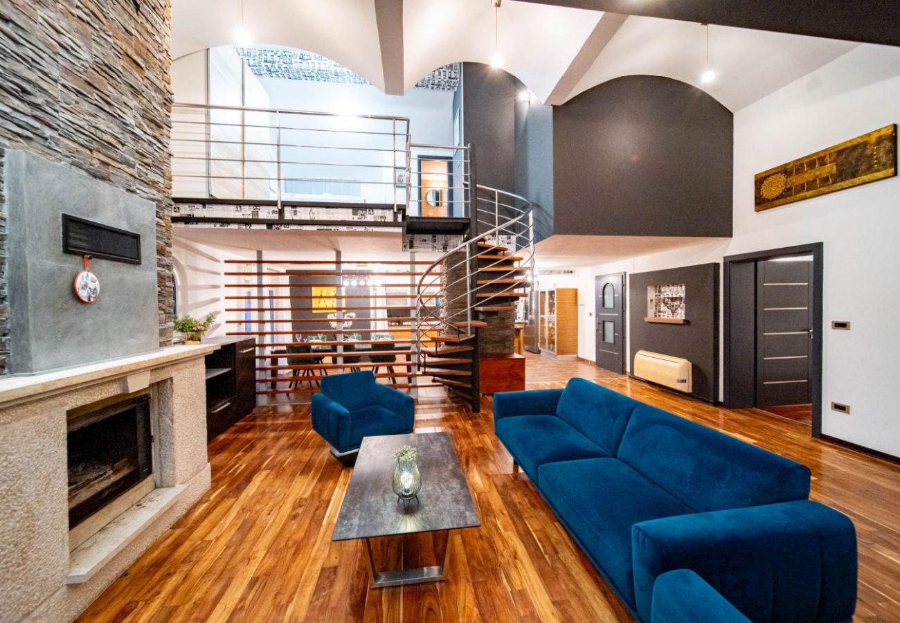 Apartament w Lopar - Apartament wakacyjny w Lopar z tarasem, klimatyzacją, Wi-Fi i widokiem na morze (4738-7)