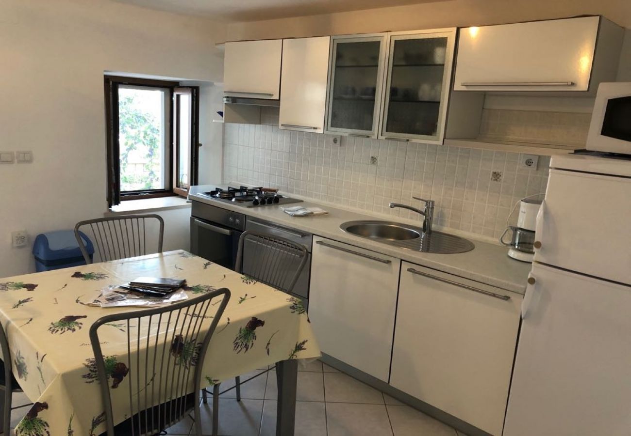 Квартира-студия на Lumbarda - Studioapartment in Lumbarda mit Meerblick, Terrasse, Klimaanlage, W-LAN (128-3)