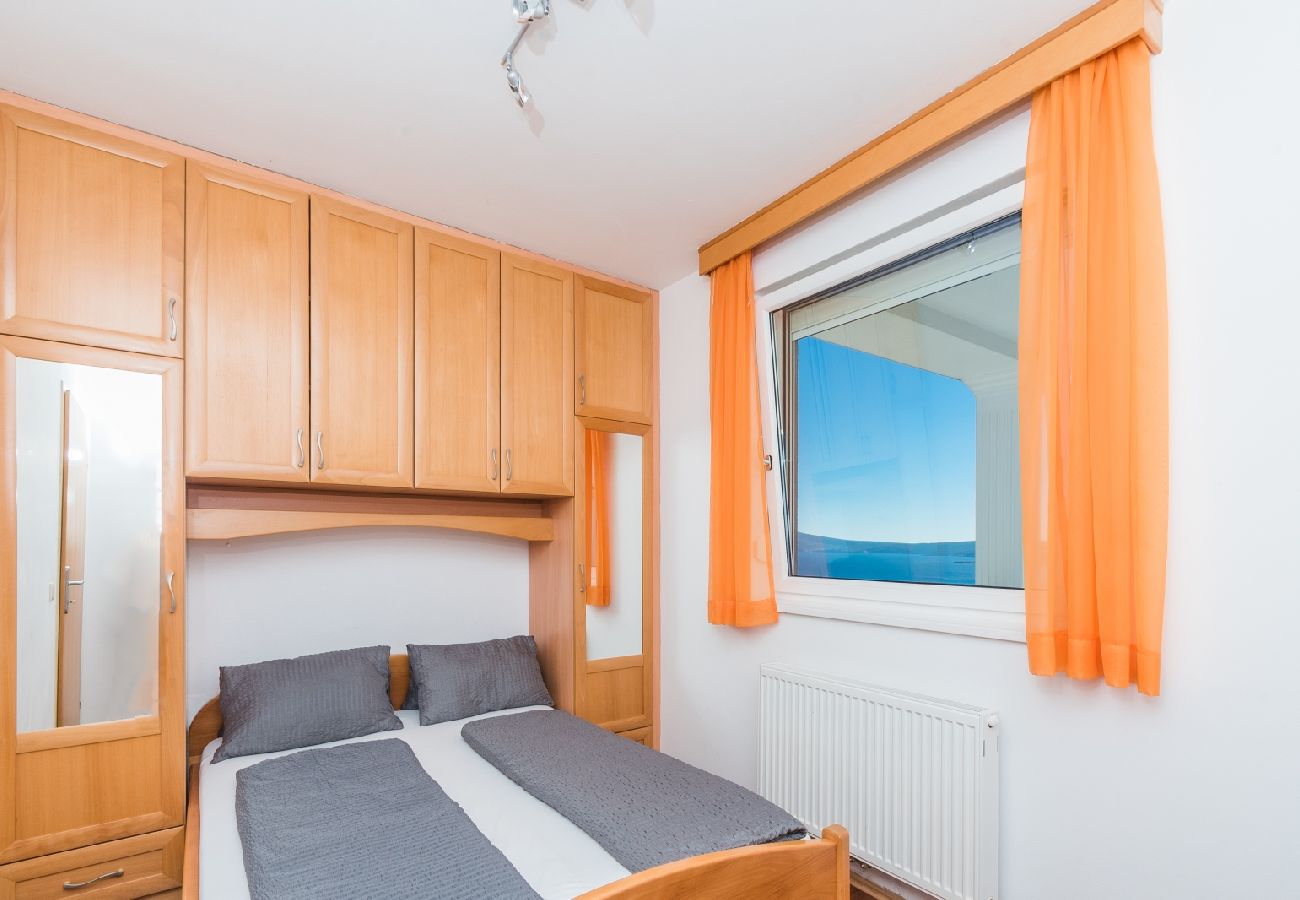 Апартаменты на Crikvenica - Ferienwohnung in Crikvenica mit Meerblick, Terrasse, Klimaanlage, W-LAN (3492-5)