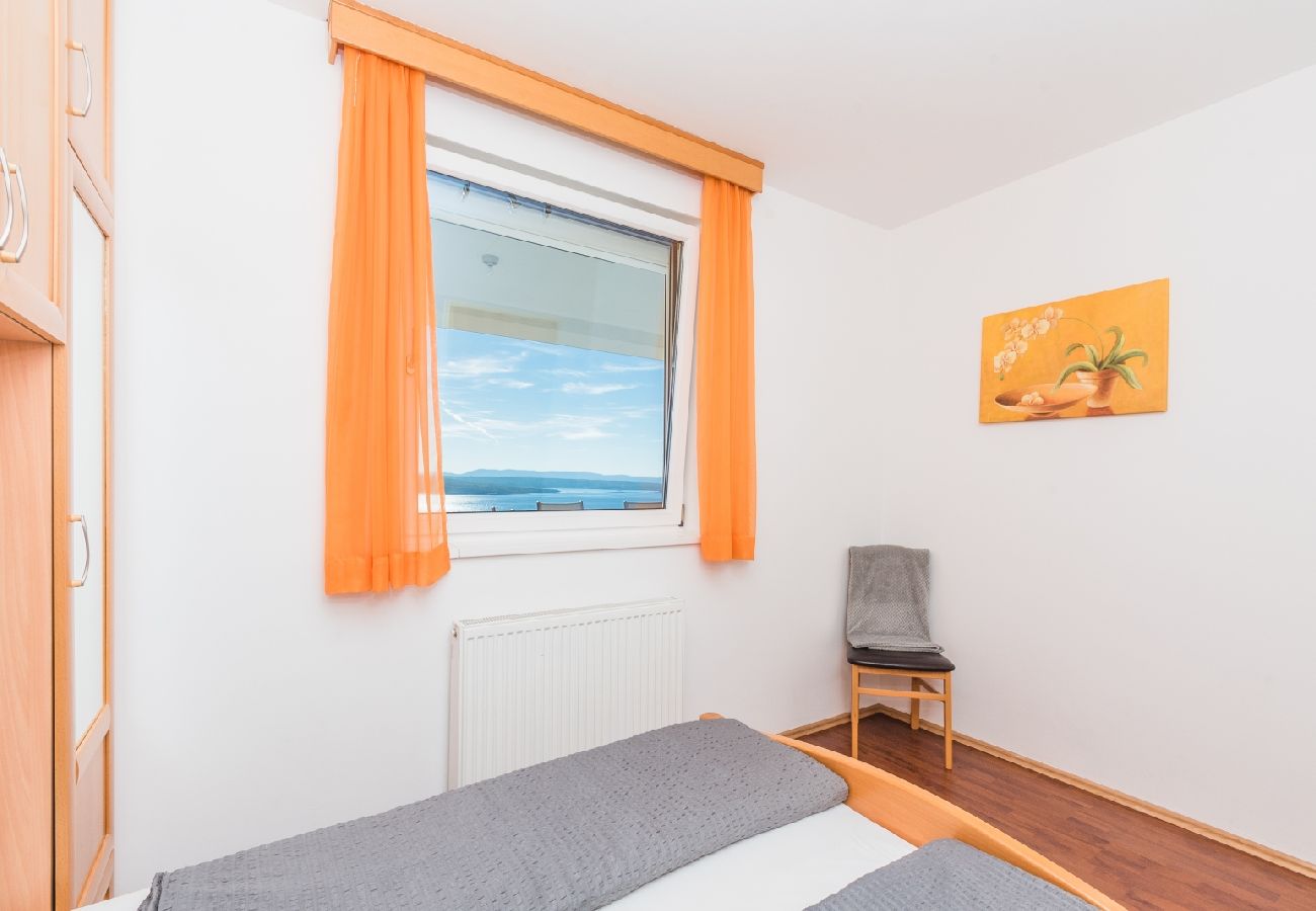 Апартаменты на Crikvenica - Ferienwohnung in Crikvenica mit Meerblick, Terrasse, Klimaanlage, W-LAN (3492-5)