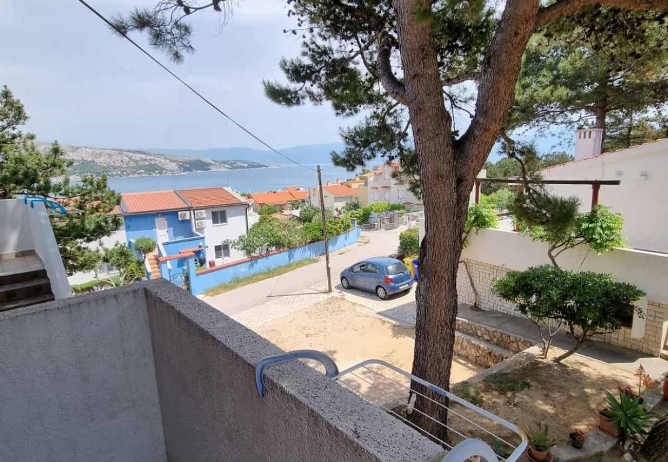 Квартира-студия на Baška - Studioapartment in Baška mit Meerblick, Balkon, Klimaanlage, W-LAN (3494-3)