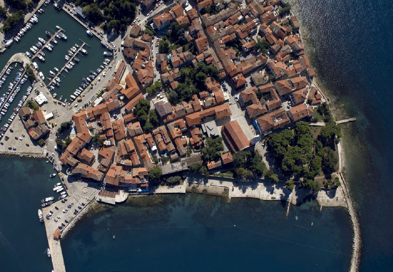 Апартаменты на Novigrad - Aпартамент в Новиград c терраса, Спутниковое / кабельное телевидение, WIFI, Балкон / Терраса (3663-2)