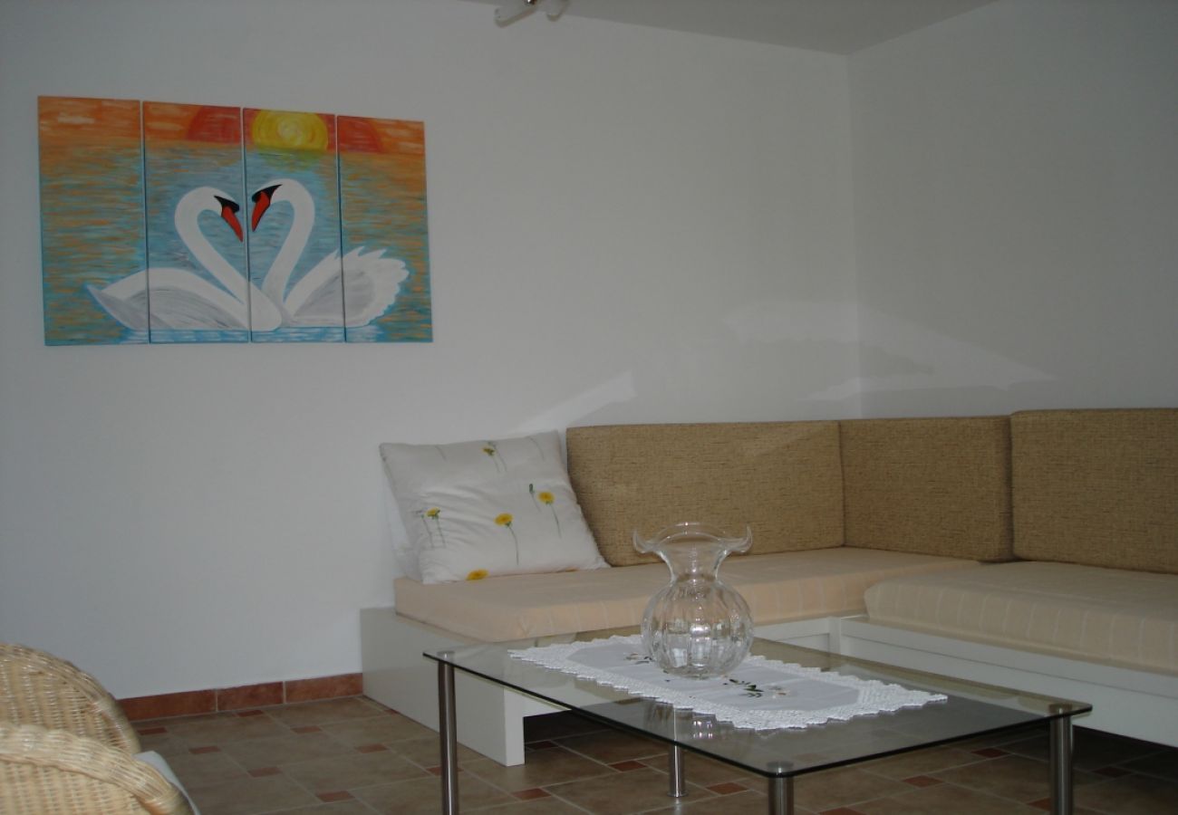 Апартаменты на Nin - Ferienwohnung in Zaton (Zadar) mit Meerblick, Terrasse, Klimaanlage, W-LAN (3796-1)