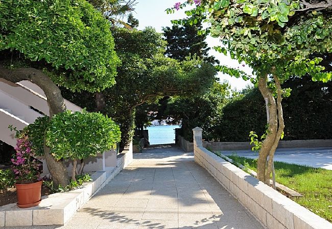 Апартаменты на Poljana - Квартира для отдыха в Поляне с видом на море, террасой, кондиционером, Wi-Fi (3617-5) Апартаменты на Poljana - Квартира для отдыха в Поляне с видом на море, террасой, кондиционером, Wi-Fi (3617-5)