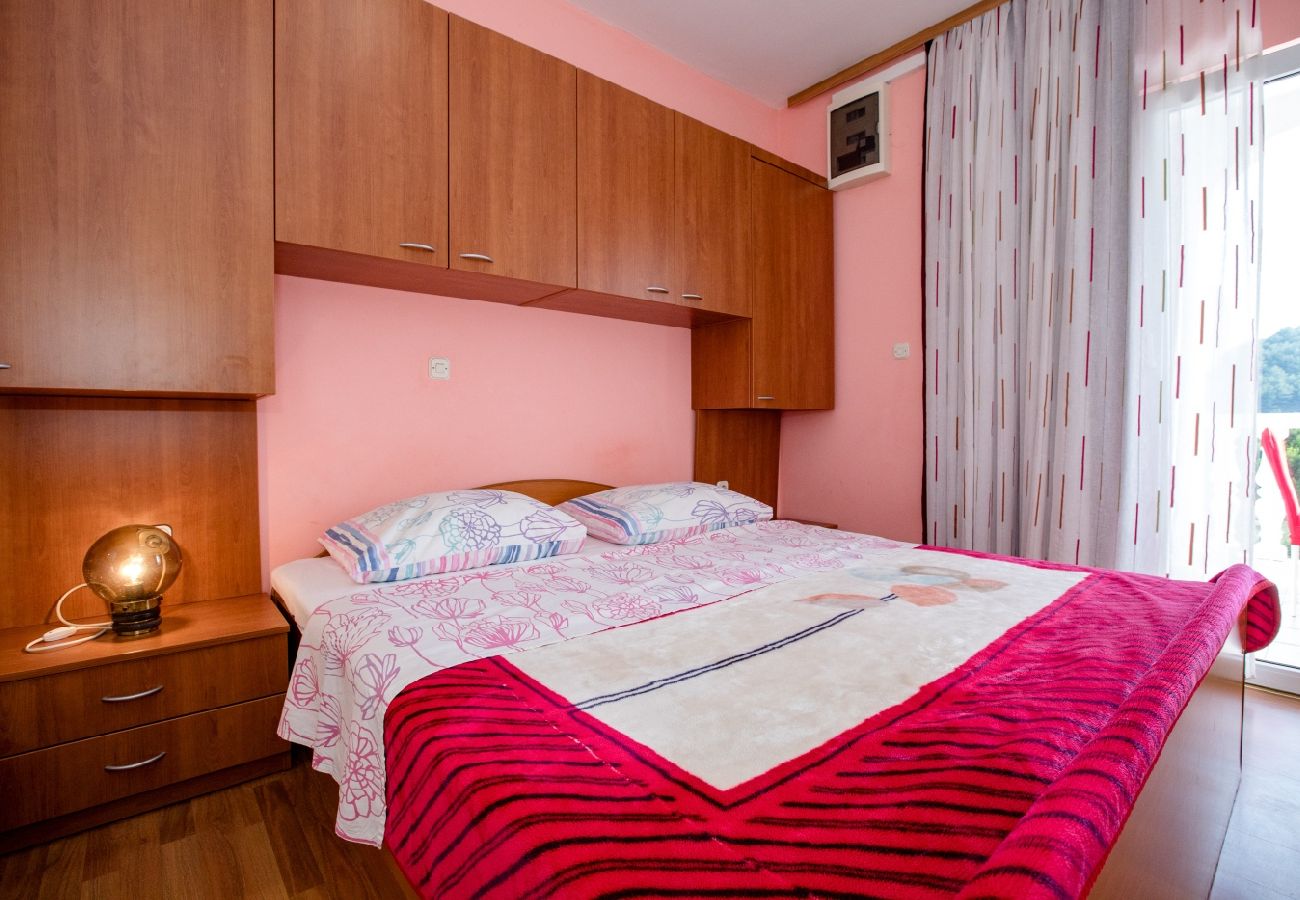 Апартаменты на Lopar - Ferienwohnung in Lopar mit Terrasse, Klimaanlage, W-LAN, Waschmaschine (4360-2)