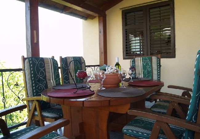 Дом на Kukljica - дом отдыха в Кукљица c Вид на море, терраса, Спутниковое / кабельное телевидение, WIFI (4572-1) Дом на Kukljica - дом отдыха в Кукљица c Вид на море, терраса, Спутниковое / кабельное телевидение, WIFI (4572-1)