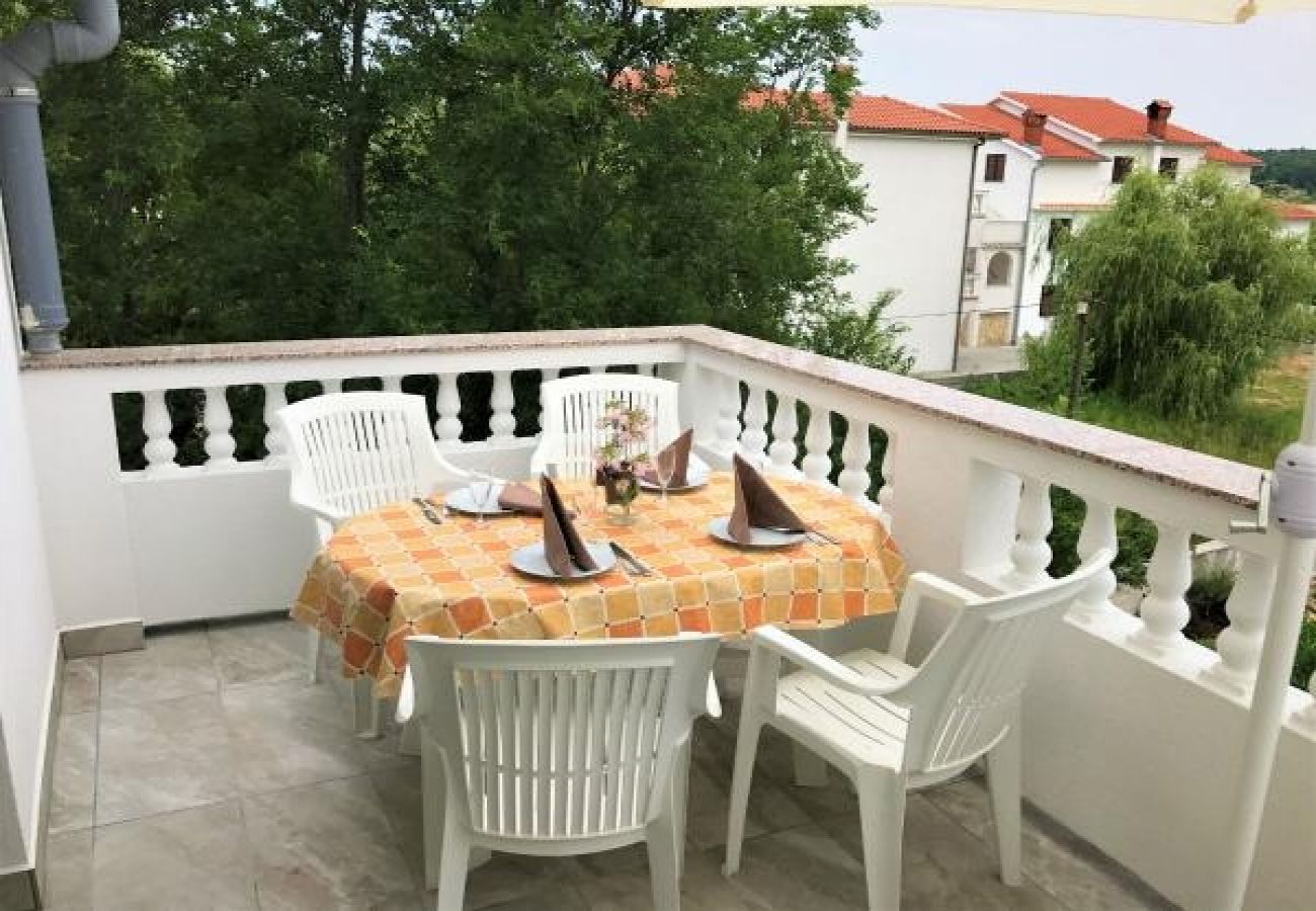 Апартаменты на Lopar - Ferienwohnung in Lopar mit Meerblick, Balkon, Klimaanlage, W-LAN (4607-5)