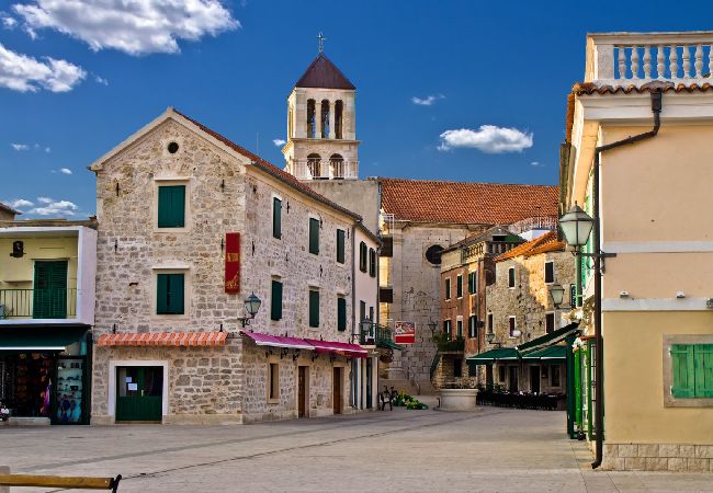 Апартаменты на Vodice - Aпартамент в Водице c Вид на море, терраса, Спутниковое / кабельное телевидение, WIFI (4727-1) Апартаменты на Vodice - Aпартамент в Водице c Вид на море, терраса, Спутниковое / кабельное телевидение, WIFI (4727-1)