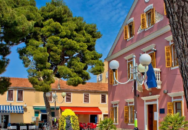 Апартаменты на Biograd na moru - Aпартамент в Биоград-на-Мору c терраса, Спутниковое / кабельное телевидение, WIFI (4805-1) Апартаменты на Biograd na moru - Aпартамент в Биоград-на-Мору c терраса, Спутниковое / кабельное телевидение, WIFI (4805-1)