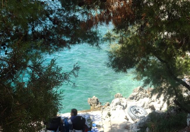 Апартаменты на Okrug Gornji - Aпартамент в Округ Горњи c Вид на море, терраса, Спутниковое / кабельное телевидение, WIFI (5046-2) Апартаменты на Okrug Gornji - Aпартамент в Округ Горњи c Вид на море, терраса, Спутниковое / кабельное телевидение, WIFI (5046-2)