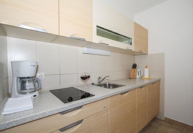 Квартира-студия на Okrug Gornji - студио Апартамент в Округ Горњи c терраса, Спутниковое / кабельное телевидение, WIFI, Балкон / Терраса (5051-1) Квартира-студия на Okrug Gornji - студио Апартамент в Округ Горњи c терраса, Спутниковое / кабельное телевидение, WIFI, Балкон / Терраса (5051-1)