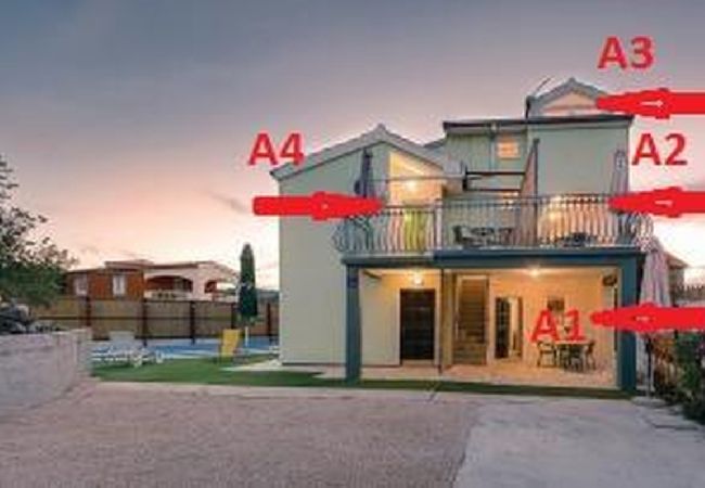 Апартаменты на Ražanj - Ferienwohnung in Ražanj mit Meerblick, Terrasse, Klimaanlage, W-LAN (4773-2) Апартаменты на Ražanj - Ferienwohnung in Ražanj mit Meerblick, Terrasse, Klimaanlage, W-LAN (4773-2)