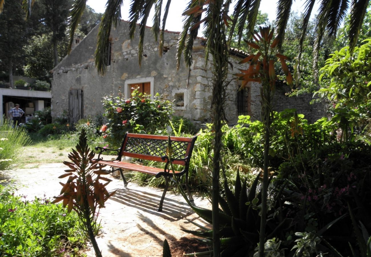 Ferienhaus in Veli Lošinj - Ferienhaus in Veli Lošinj mit Terrasse, Klimaanlage, W-LAN, Waschmaschine (63-1)