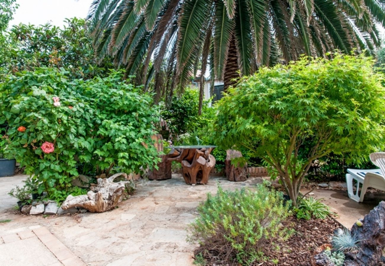 Ferienwohnung in Veli Lošinj - Ferienwohnung in Veli Lošinj mit Terrasse, Klimaanlage, W-LAN, Waschmaschine (63-2)