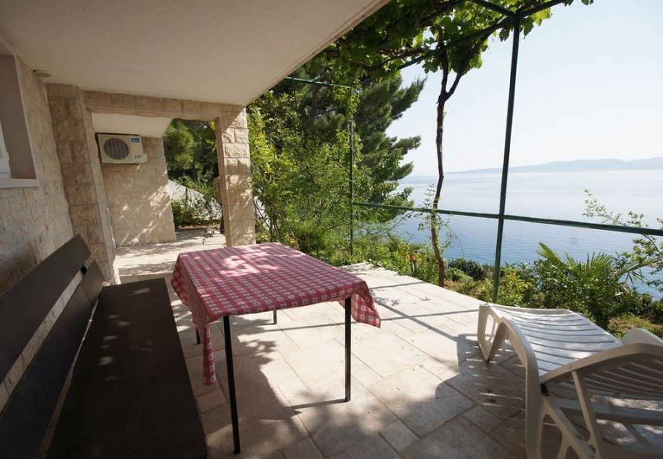 Ferienwohnung in Brela - Ferienwohnung in Brela mit Meerblick, Balkon, Klimaanlage, W-LAN (75-1)