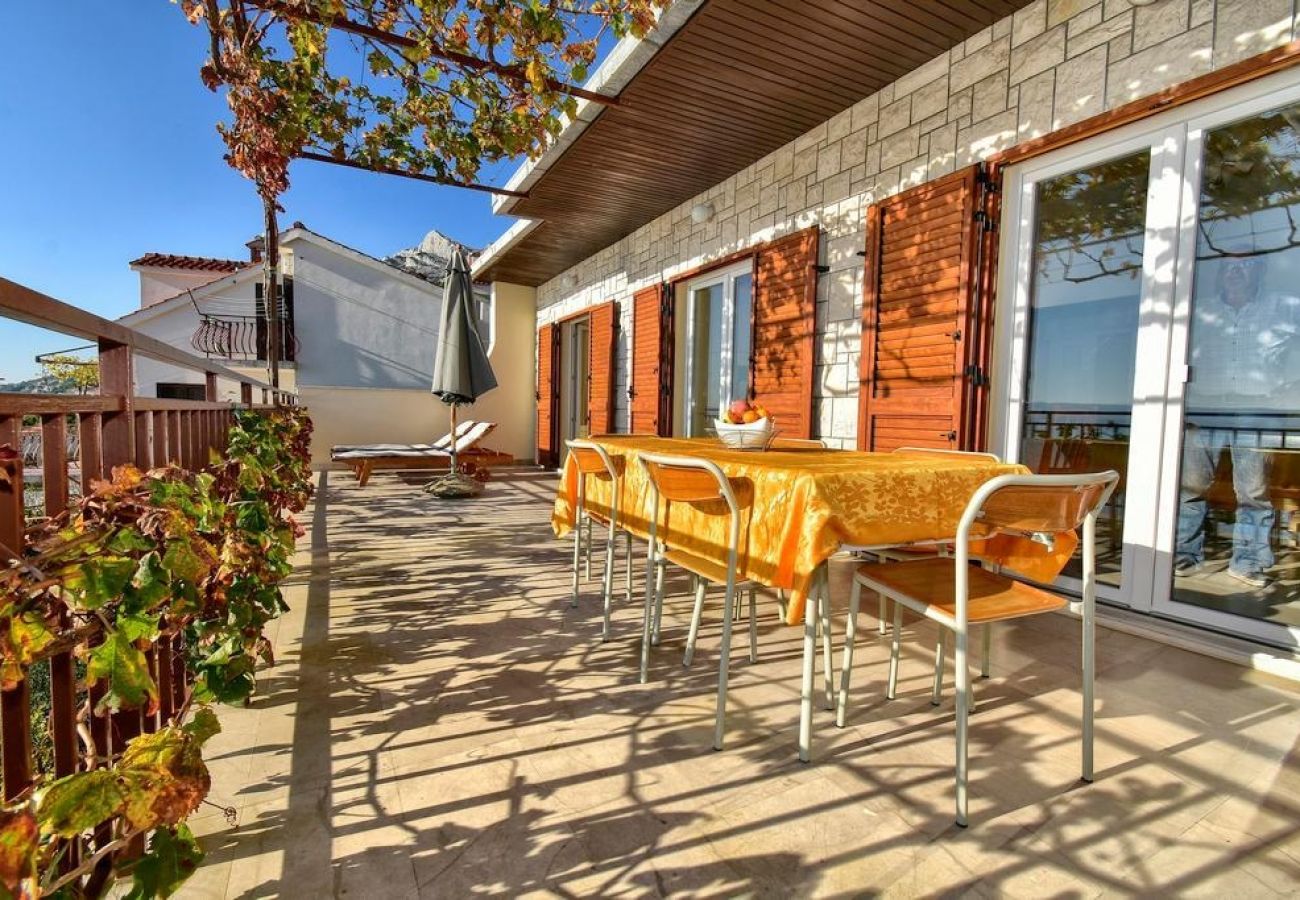 Ferienwohnung in Pisak - Ferienwohnung in Pisak mit Meerblick, Terrasse, Klimaanlage, W-LAN (77-4)