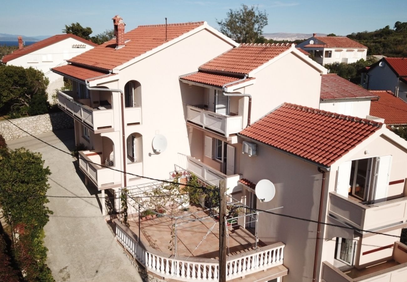 Ferienwohnung in Lopar - Ferienwohnung in Lopar mit Balkon, Klimaanlage, W-LAN (87-1)