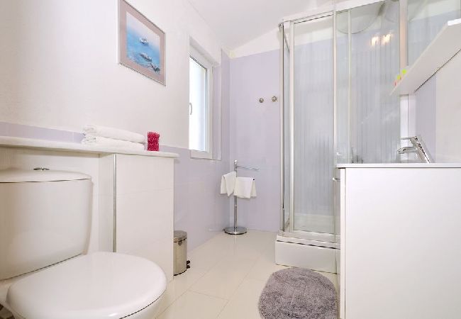 Ferienwohnung in Seget Vranjica - Ferienwohnung in Seget Vranjica mit Meerblick, Balkon, Klimaanlage, W-LAN (91-2) Ferienwohnung in Seget Vranjica - Ferienwohnung in Seget Vranjica mit Meerblick, Balkon, Klimaanlage, W-LAN (91-2)