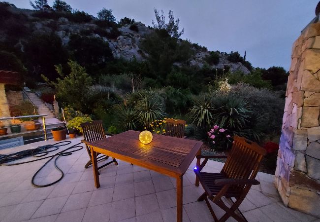 Ferienwohnung in Orebic - Ferienwohnung in Orebić mit Meerblick, Terrasse, Klimaanlage, W-LAN (114-1) Ferienwohnung in Orebic - Ferienwohnung in Orebić mit Meerblick, Terrasse, Klimaanlage, W-LAN (114-1)