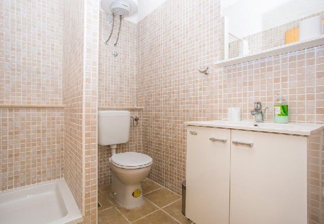 Studio in Orebic - Studioapartment in Orebić mit Meerblick, Terrasse, Klimaanlage, W-LAN (114-3) Studio in Orebic - Studioapartment in Orebić mit Meerblick, Terrasse, Klimaanlage, W-LAN (114-3)