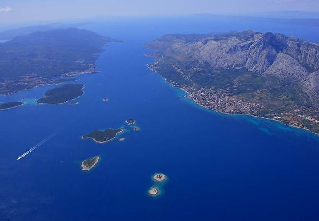 Studio in Orebic - Studioapartment in Orebić mit Meerblick, Terrasse, Klimaanlage, W-LAN (114-3) Studio in Orebic - Studioapartment in Orebić mit Meerblick, Terrasse, Klimaanlage, W-LAN (114-3)
