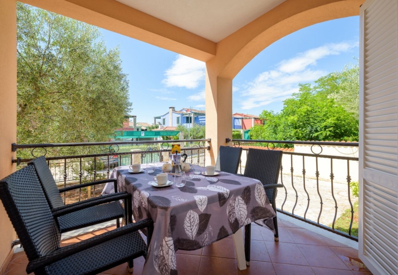 Ferienwohnung in Bašanija - Ferienwohnung in Bašanija mit Terrasse, Klimaanlage, W-LAN, Waschmaschine (113-1)