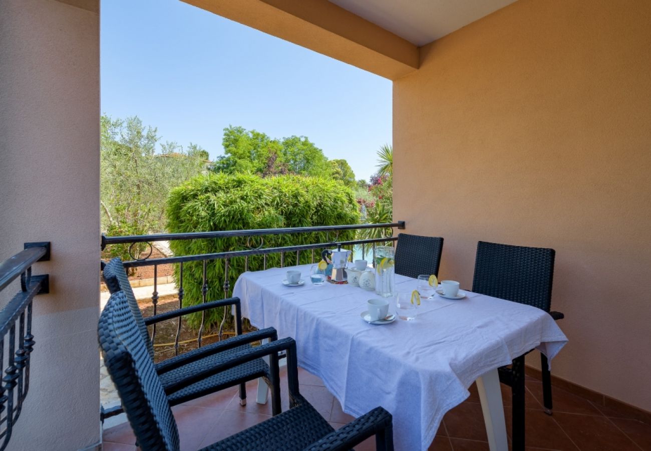 Ferienwohnung in Bašanija - Ferienwohnung in Bašanija mit Terrasse, Klimaanlage, W-LAN, Waschmaschine (113-2)