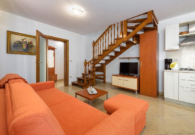 Ferienwohnung in Bašanija - Ferienwohnung in Bašanija mit Terrasse, Klimaanlage, W-LAN, Spülmaschine (113-4) Ferienwohnung in Bašanija - Ferienwohnung in Bašanija mit Terrasse, Klimaanlage, W-LAN, Spülmaschine (113-4)