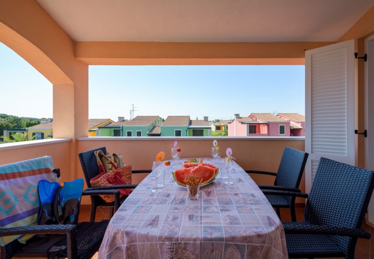 Ferienwohnung in Bašanija - Ferienwohnung in Bašanija mit Meerblick, Terrasse, Klimaanlage, W-LAN (113-6)