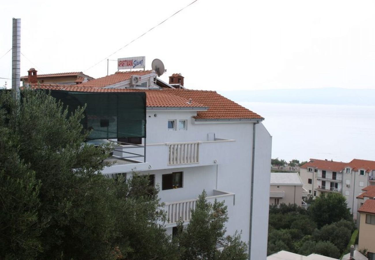 Ferienwohnung in Duce - Ferienwohnung in Duće mit Terrasse, Klimaanlage, W-LAN, Waschmaschine (122-1)