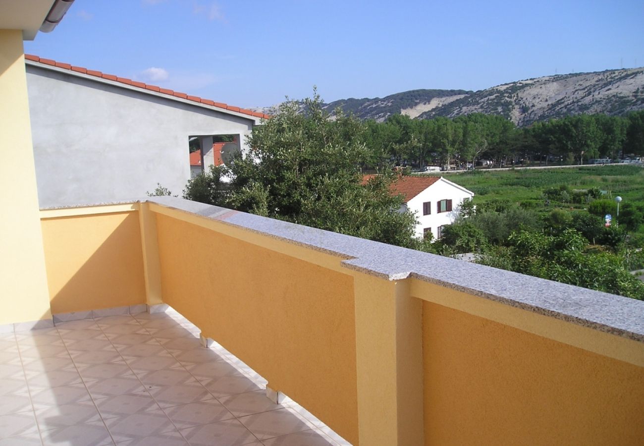 Ferienwohnung in Lopar - Ferienwohnung in Lopar mit Meerblick, Balkon, Klimaanlage, W-LAN (129-3)